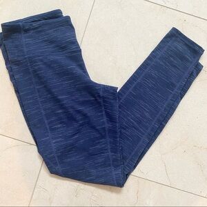 Athleta Navy Blue Leggings Medium